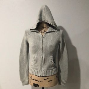 SOLD Abercrombie & Fitch knit hoodie